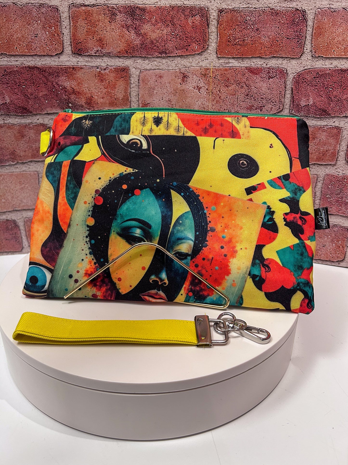 Abstract Art Wristlet