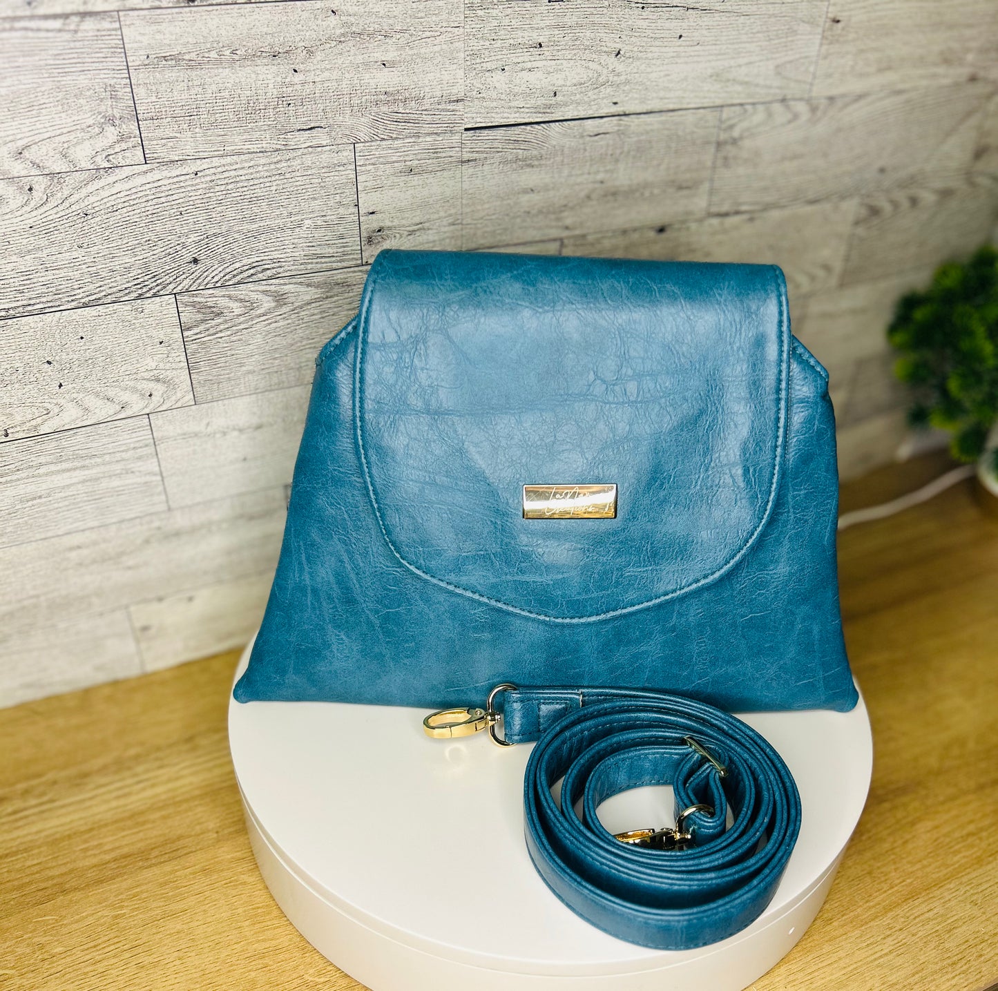 Teal Jenesis Crossbody