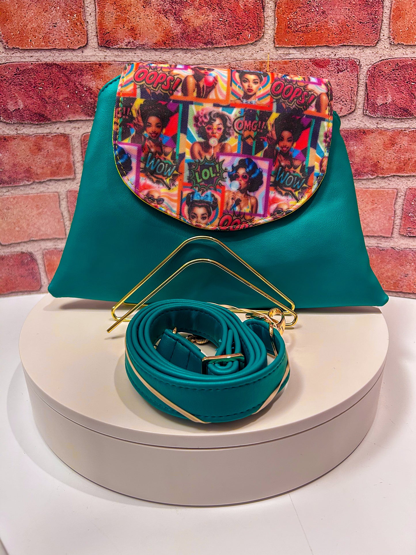 Jenesis Crossbody- Black Girl Magazine Cover