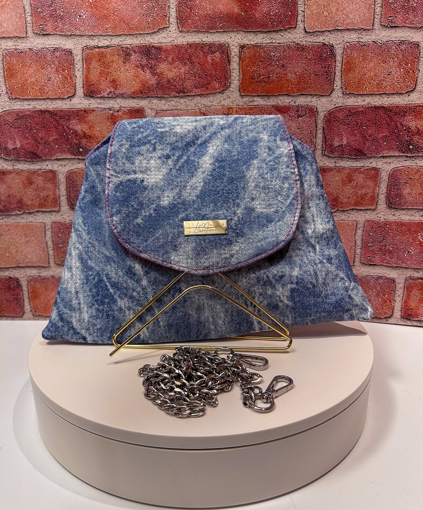 Denim Jenesis Crossbody Bag