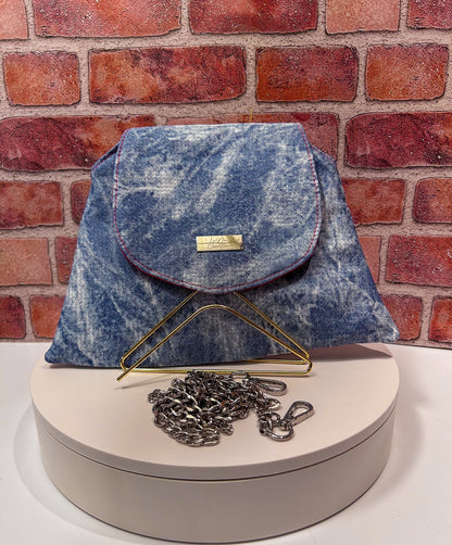 Denim Jenesis Crossbody Bag