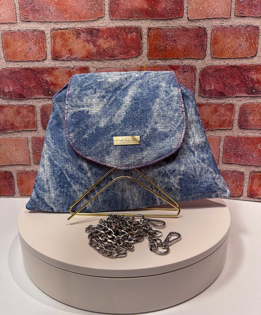 Denim Jenesis Crossbody Bag