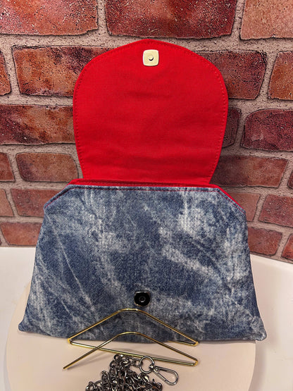 Denim Jenesis Crossbody Bag